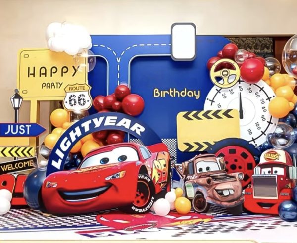 【派對用品出租】賽車主題佈置 生日 Party 百日宴 滿月 一歲 佈置 (推廣超多優惠進行中)